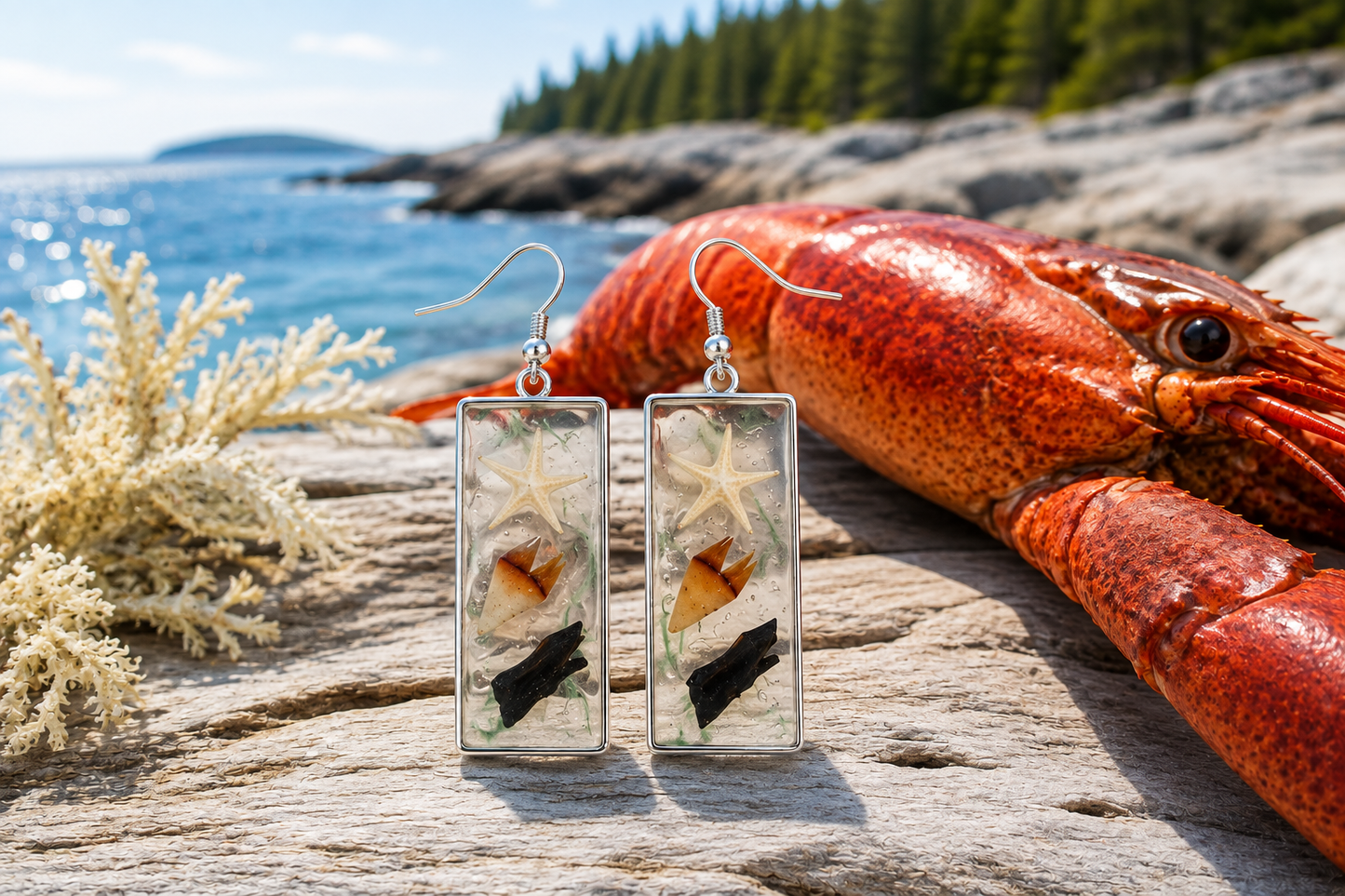 Lobster Notch Earrings