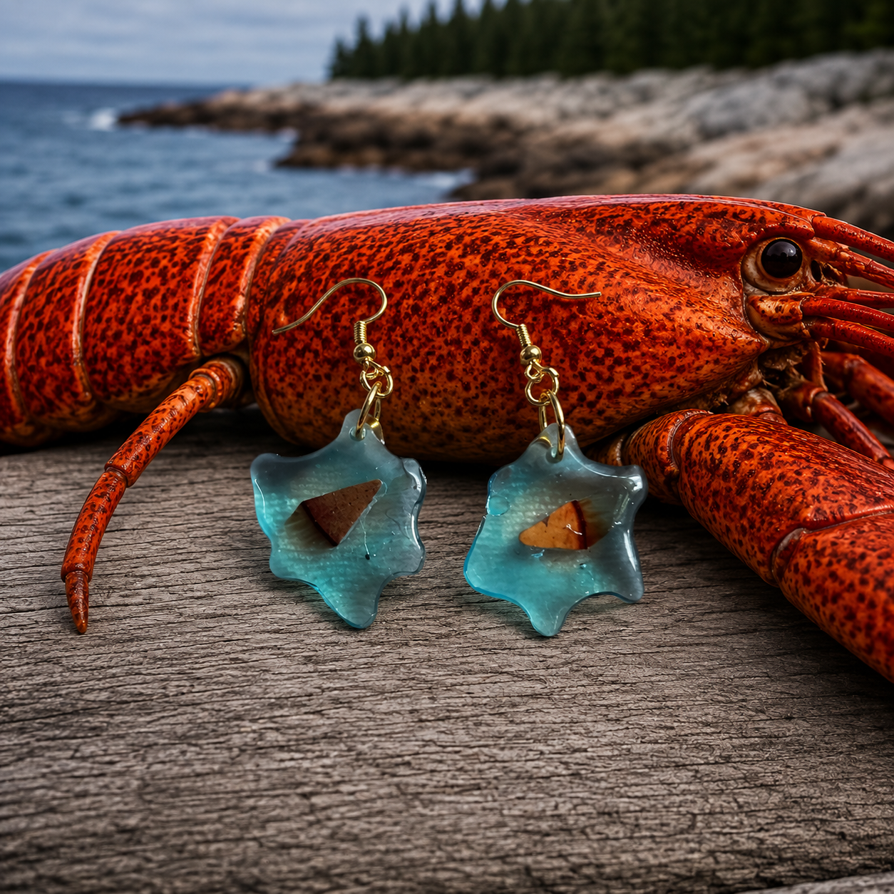 Lobster Notch Earrings
