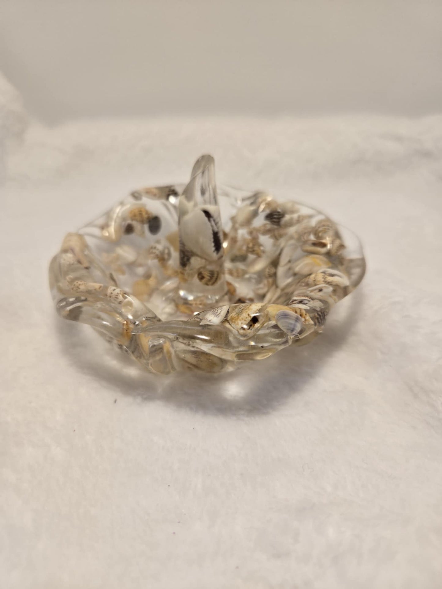 Ring Dish with sea shells