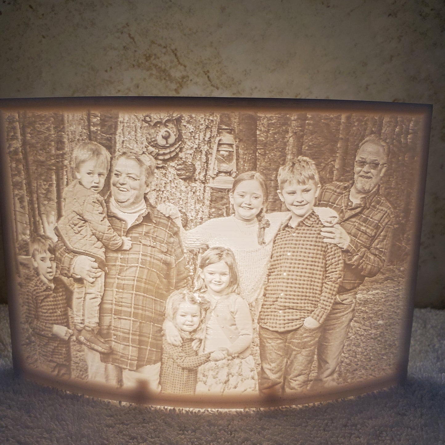 Customized Lithophane with your personal pictures