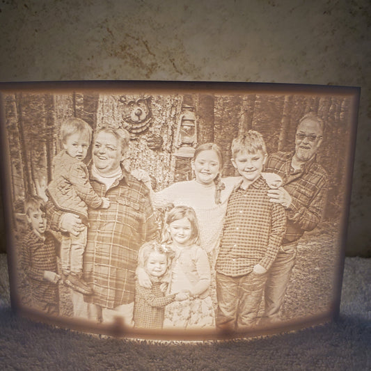 Customized Lithophane with your personal pictures