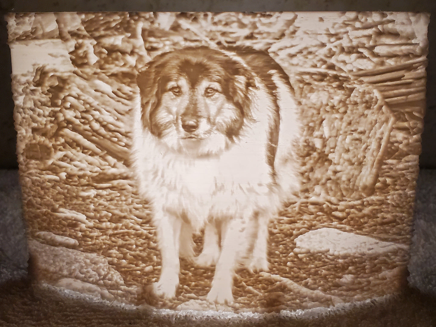 Customized Lithophane with your personal pictures