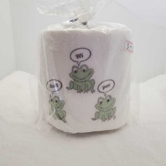 Toilet Paper Funnies Butt Wipe Er