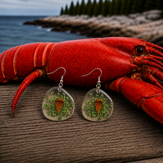 Lobster Notch Earrings