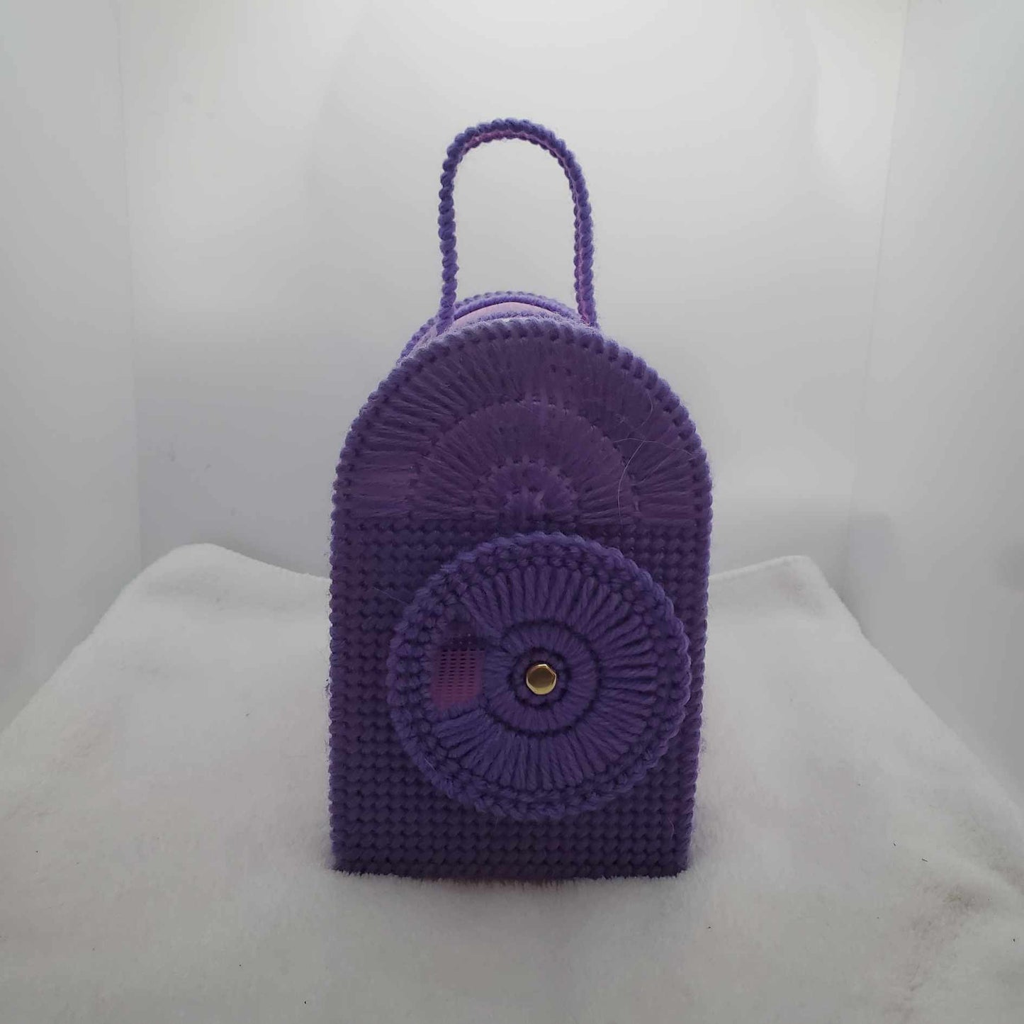 Bug Catcher Purple Plastic Canvas