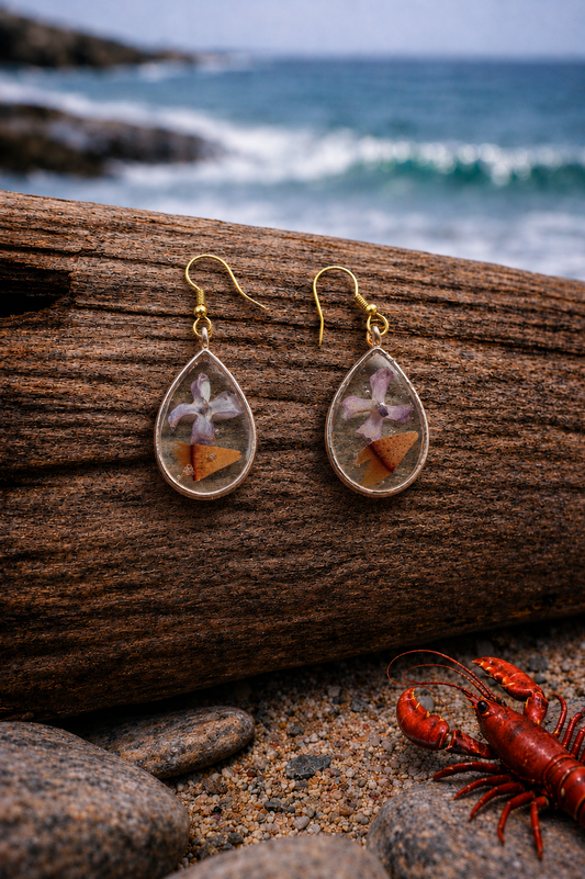 Lobster Notch Earrings