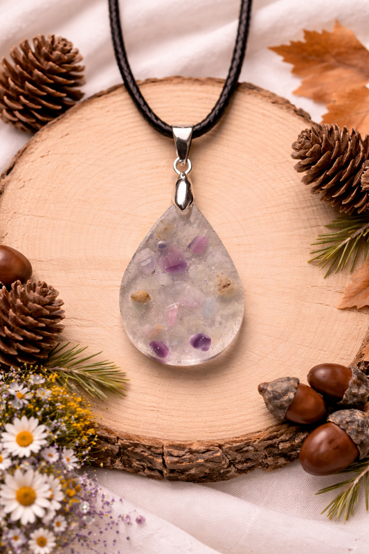 Pebbles of Glass Necklace