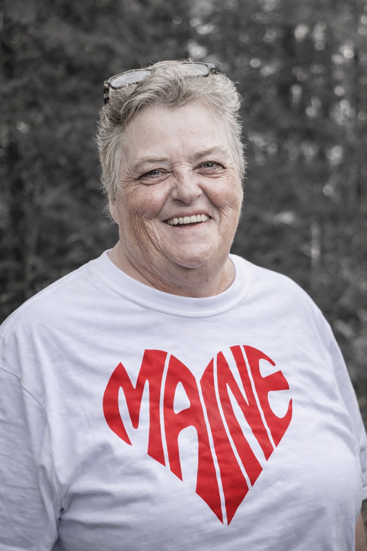 T shirt Maine has my heart